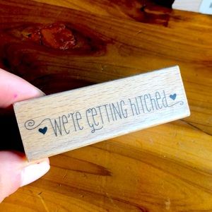 Set of 2 Stamps: Hitched & Mason Jar